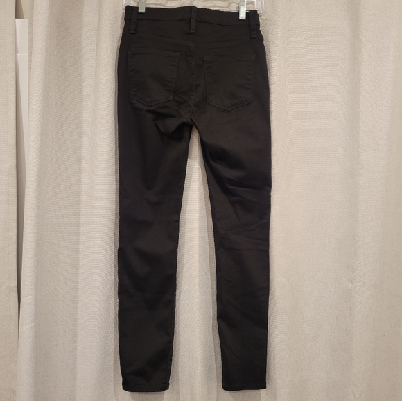 J Crew Women's 9" High-Rise Toothpick Pants Size 27 Black - Picture 5 of 12